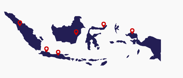 Project Area Indonesia Map